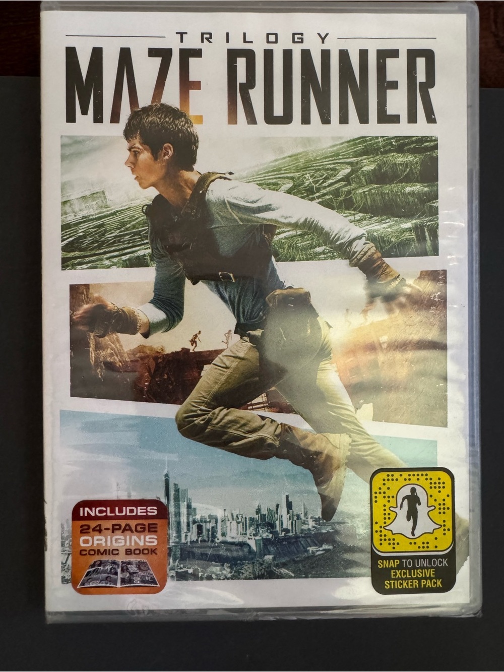 Maze Runner Trilogy DVD set- new & sealed